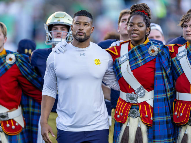 Transcript: Notre Dame football coach Marcus Freeman opens Indiana week