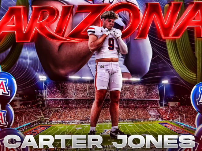 SIGNED: Arizona snags three-star LB Carter Jones for its 2025 class