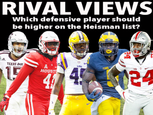 Rival Views: September provides Heisman case for top defenders