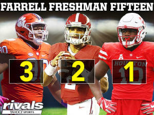 Farrell Freshman 15: Nos. 3-1