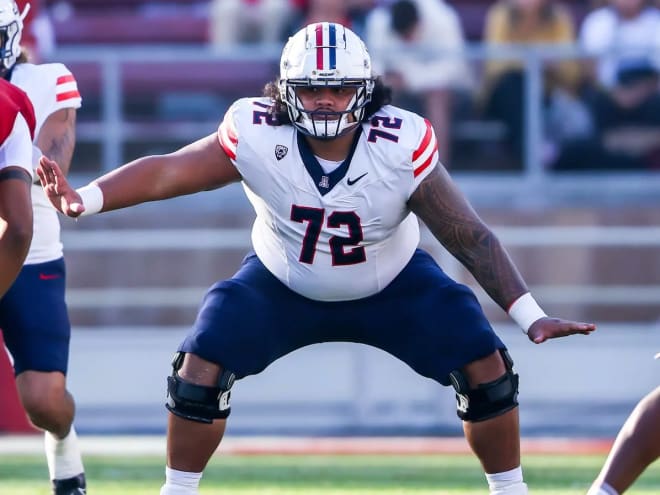 Arizona OL transfer talks 'great' visit to Auburn