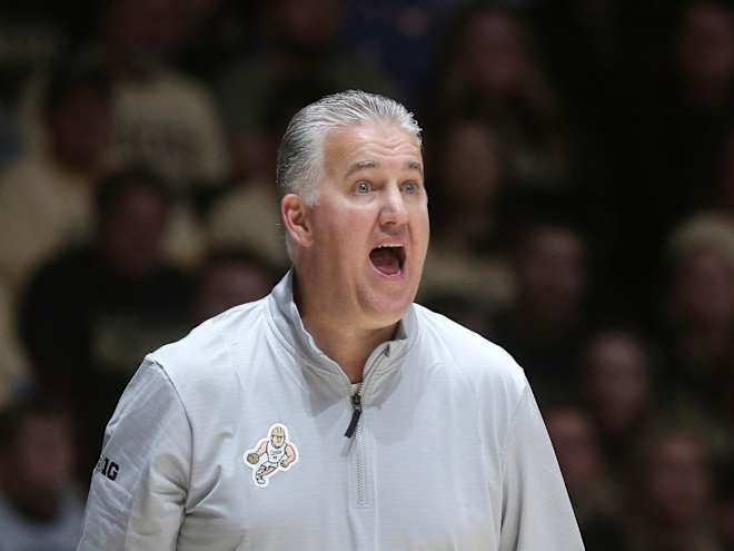 Matt Painter, CJ Cox, and Camden Heide talk ahead of Rutgers at Purdue