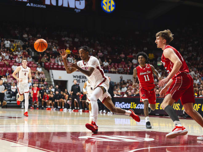 Where does Alabama basketball rank after its first two games