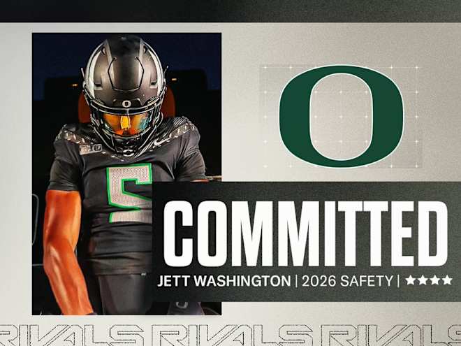 Oregon beats Alabama, others for four-star safety Jett Washington