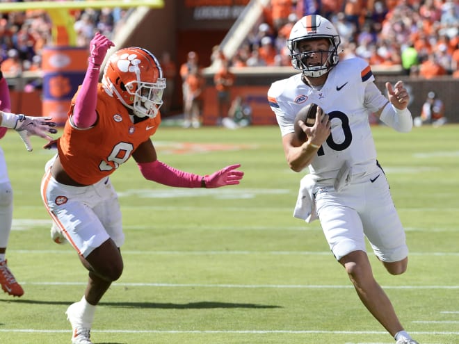 PFF Grades: Reviewing UVa's setback at Clemson