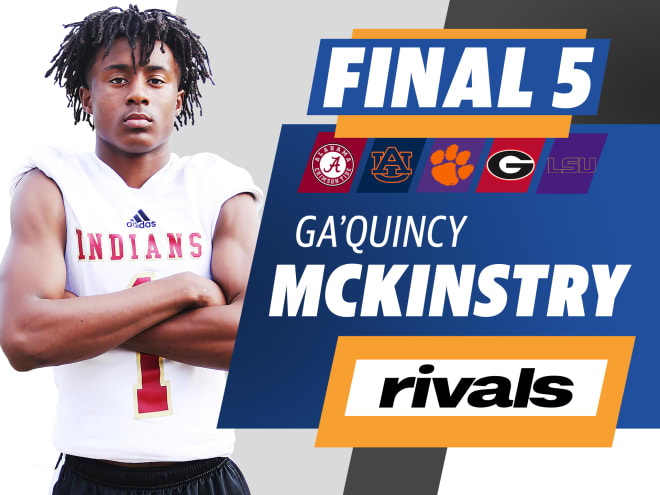 Alabama's top player Ga'Quincy "Kool-Aid" Mckinstry cuts list to five