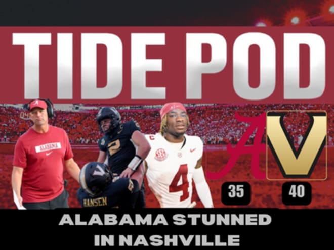 Tide Pod: Alabama stunned on the road by Vanderbilt