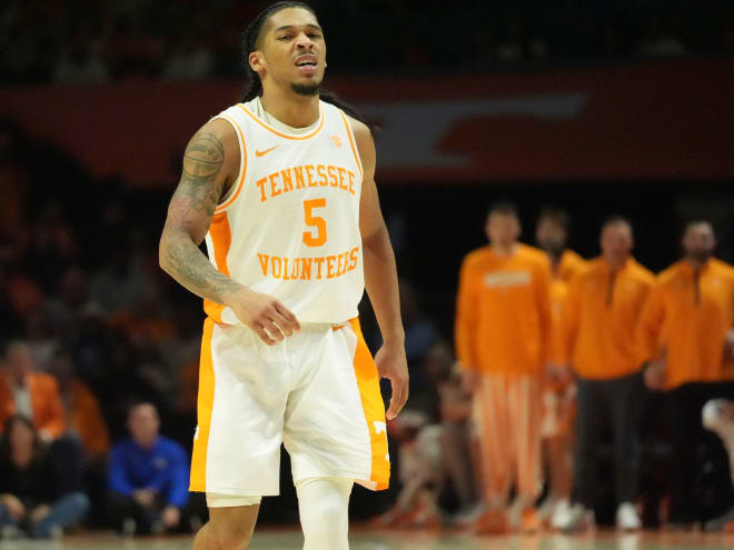 Zakai Zeigler to miss Tennessee basketball's game vs. Florida