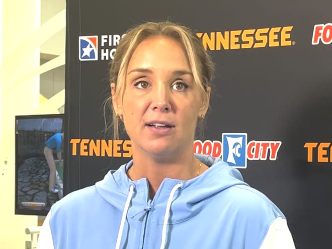 WATCH: Lady Vols coach Kim Caldwell, senior Sara Puckett preview season