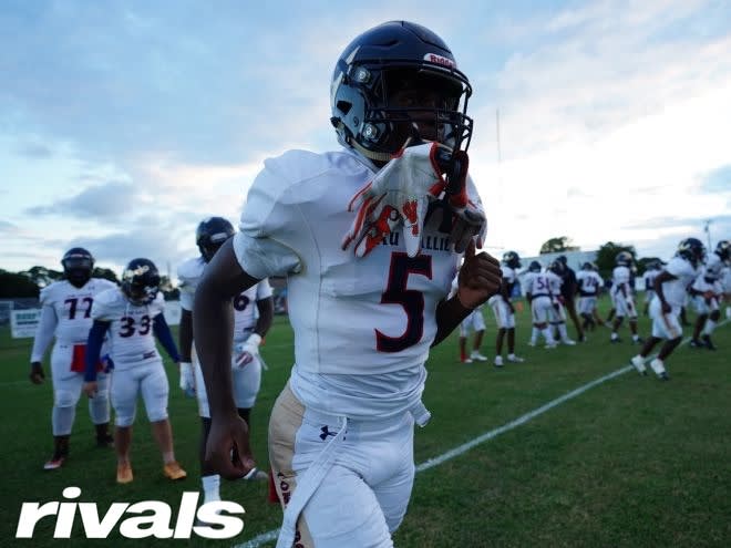 Miami four-star commit Robert Stafford reacts to Cormani McClain’s pledge