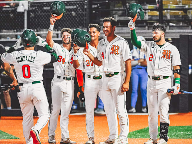 Miami Baseball: Canes crush Columbia in game two of NCAA Tournament