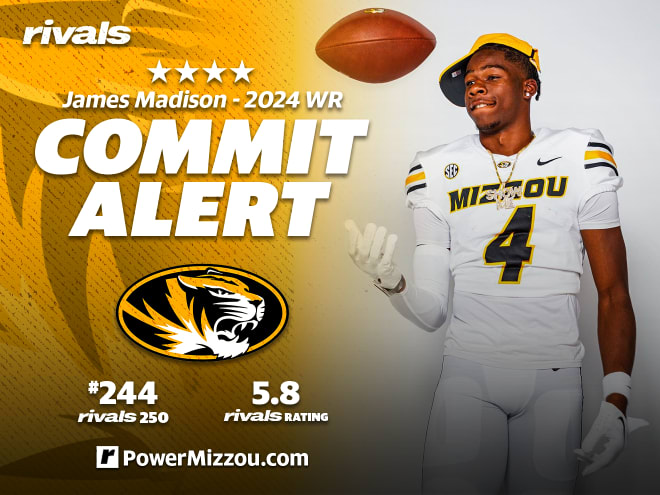 Rivals250 WR James Madison going home to Missouri