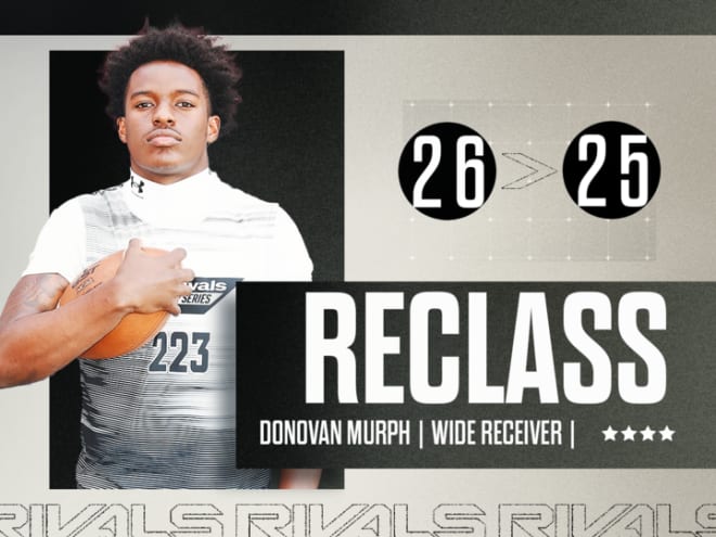 Four-star WR Donovan Murph reclassifies to the 2025 class