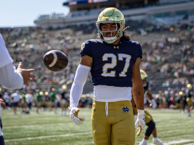 Notre Dame football injury report: Kyngstonn Viliamu-Asa out for USC game