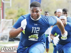 Irish DT Commit Jayson Ademilola Is "An Athlete And He Works At It"