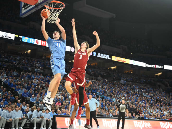 Nate Oats discusses Alabama’s approach against Creighton’s Ryan Kalkbrenner