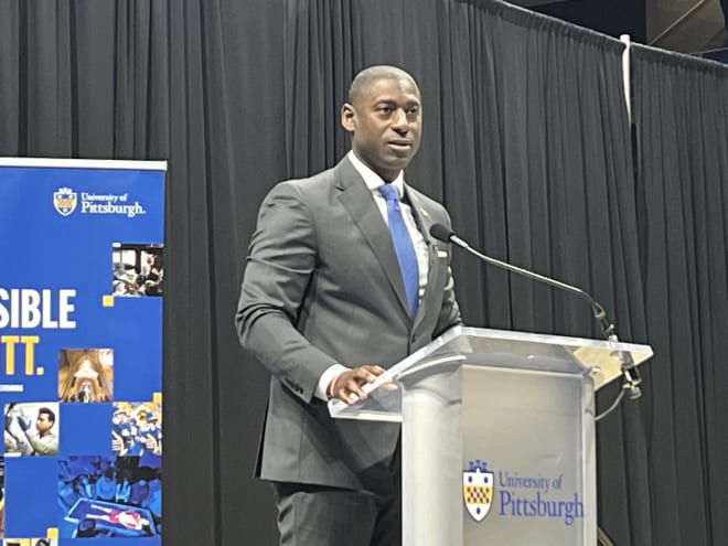 Video: New Pitt AD Allen Greene's introductory press conference