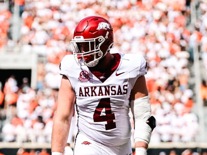 Arkansas DE Anton Juncaj announces future plans