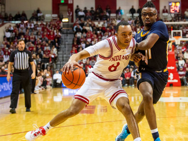 Freshman Bryson Tucker dazzles in second half of Indiana's win over UNCG