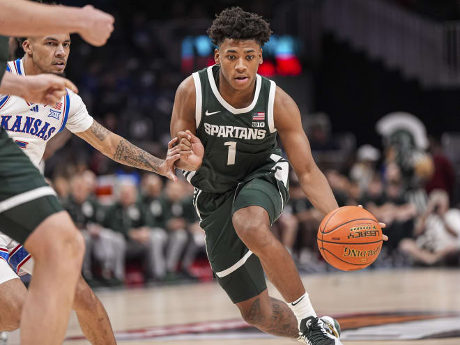 MSU outlasted by No. 1 Kansas, 77-69, in the Champions Classic