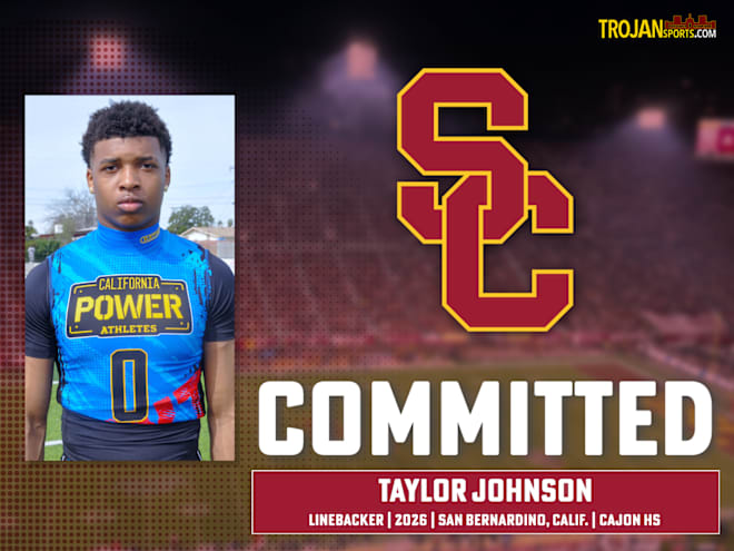 Linebacker Taylor Johnson becomes USC's latest 2026 commitment