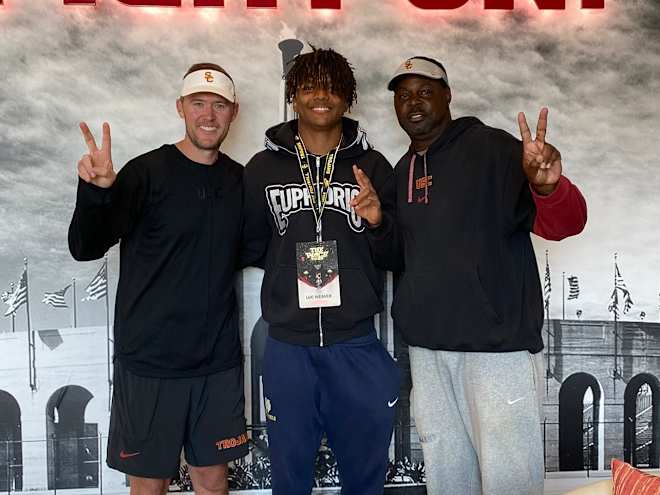 Local WR Luc Weaver reacts to new offer from USC