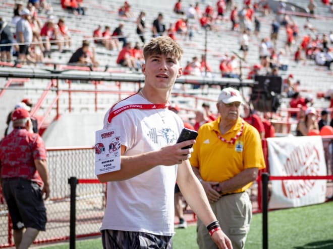 Recruits in attendance react to Nebraska's win over Rutgers