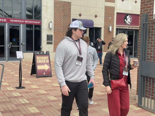 2026 OT Mike Ionata recaps his latest FSU visit, has 'Noles in his top five