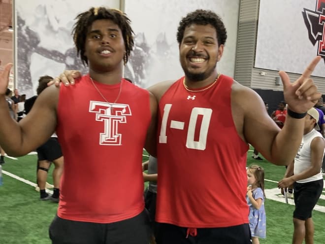 New Mexico OL Moses Sparks visits for Texas Tech Junior Day