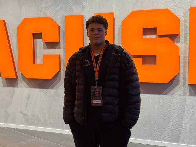 2026 DL Marcus Almada reacts to Syracuse visit, offer: 'It was great'