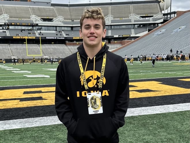 COMMIT: Iowa Adds 2025 In-State PWO Kicker, Caden Buhr