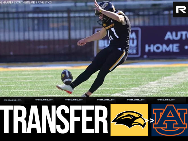 Transfer kicker commits to Auburn