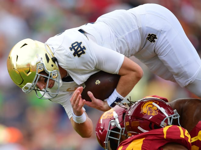 Leonard, Notre Dame embrace the work, angst ahead after finishing off USC