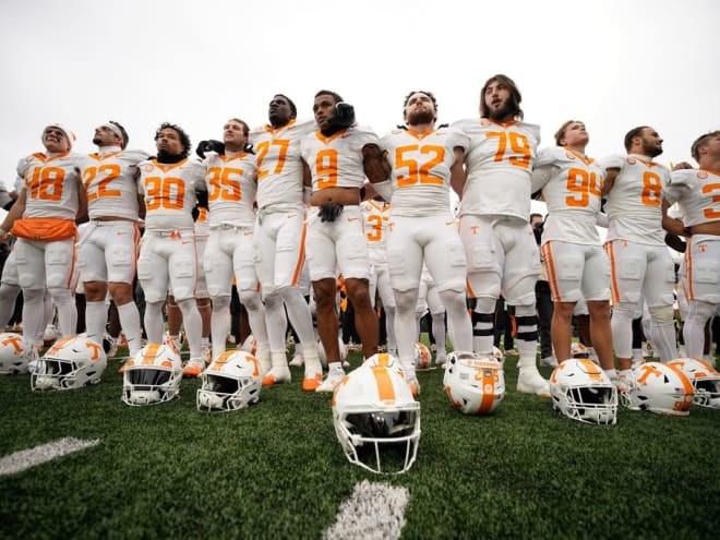 Where Tennessee football is ranked in post-regular season AP Top 25