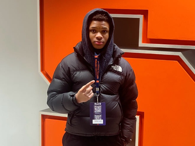 2029 ATH Anthony Lucas reacts to Syracuse trip: 'It was amazing'