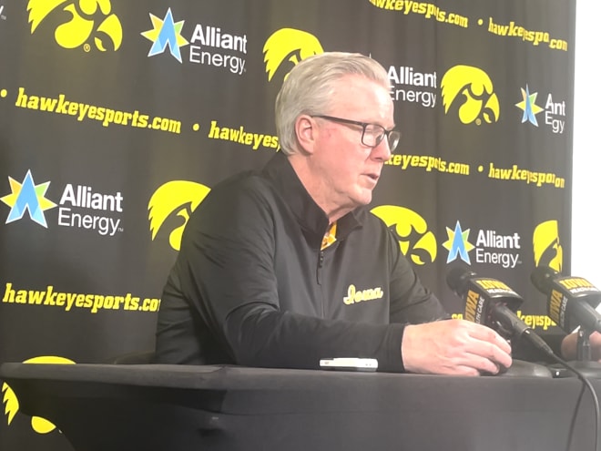 IUBB Postgame Q&A: Iowa head coach Fran McCaffery