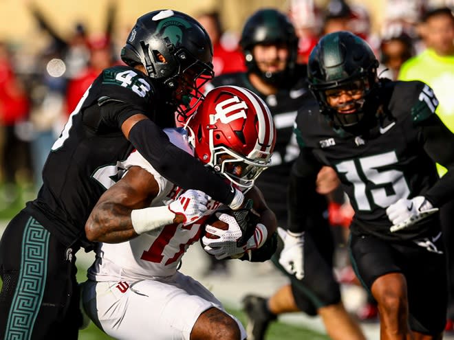 Michigan State starts fast, but ultimately falls to Indiana, 47-10