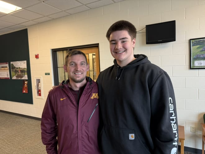 Wisconsin OL Gavin Meier schedules official visit to Minnesota