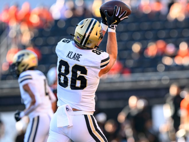 Purdue's positional midterm report card at bye week