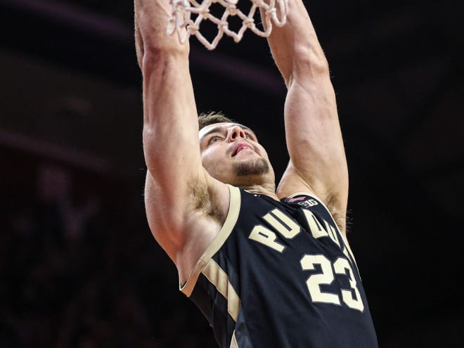 Purdue talks Nebraska at Purdue | Matt Painter, TKR, and Camden Heide video