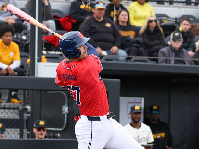 Rebels blister Mizzou pitching for series win, go for sweep on Sunday