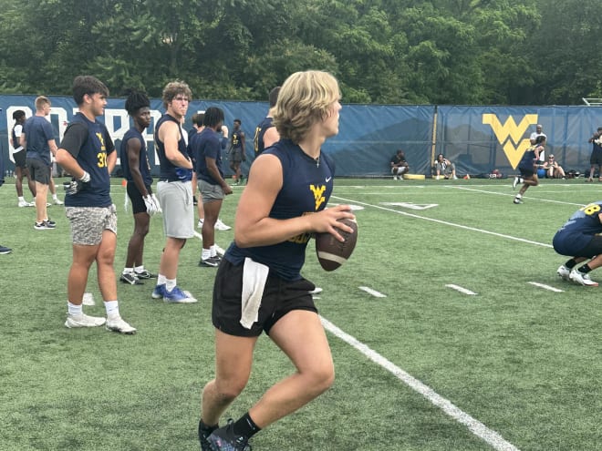 Offered 2025 QB Fox impressed with West Virginia camp experience