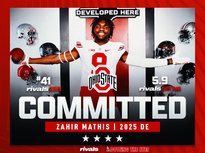 Ohio State lands 2025 DE Zahir Mathis