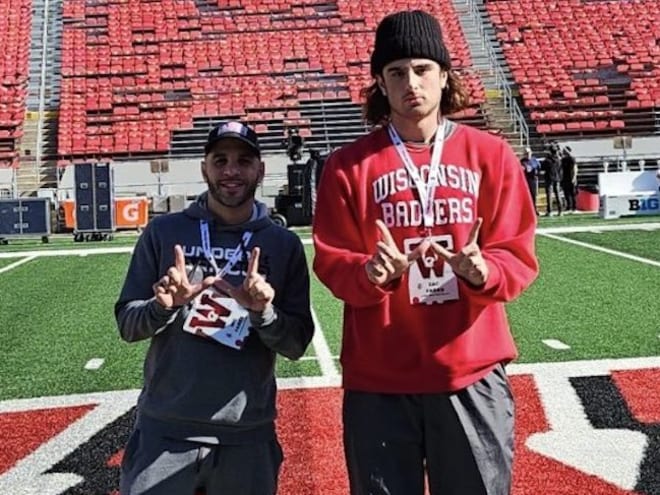 Wisconsin makes solid first impression on 2027 TE Zac Fares