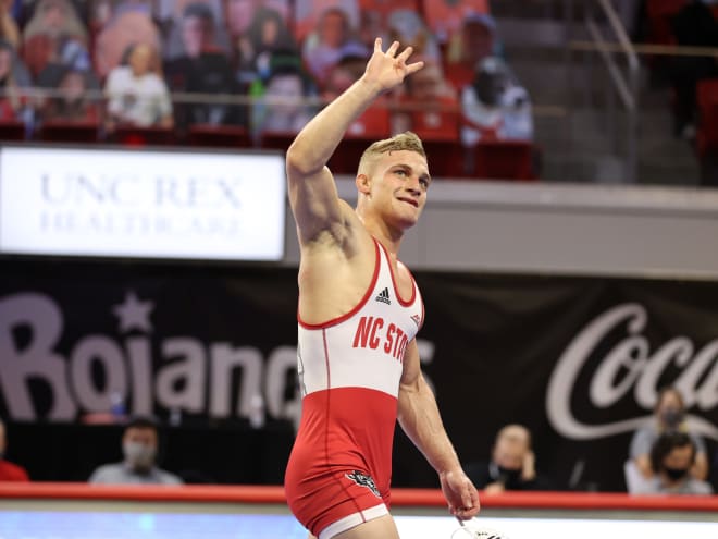 NC State wrestling's Hayden Hidlay returning for a last ride in Raleigh