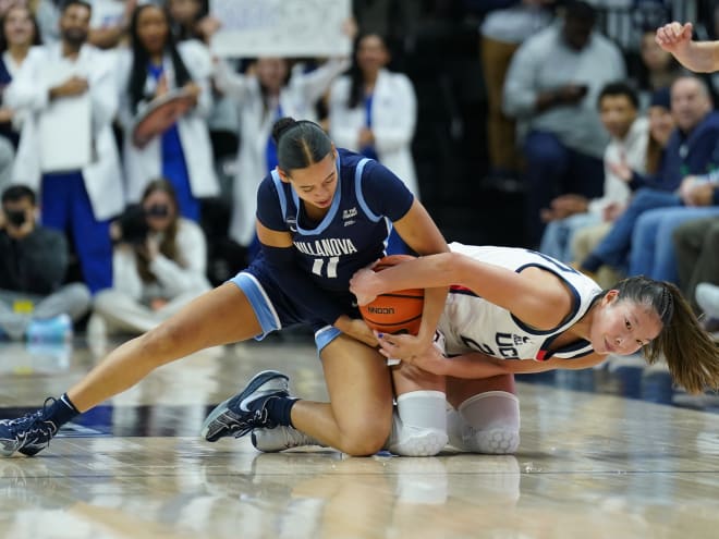 No. 5 UConn women’s hoops tighten defense; pelt Providence at the AMP