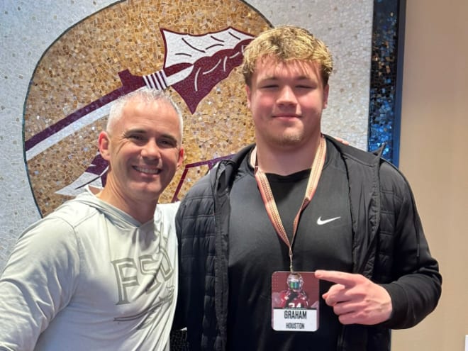 Four-star OT Graham Houston sets official visit to Florida State