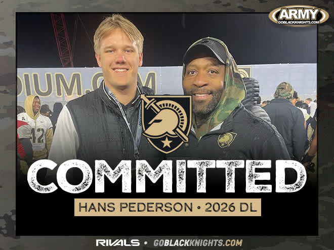 Army reels in commitment from D-Lineman Hans Pederson