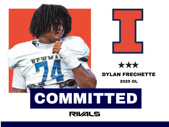 Commit:  Three-star OL Dylan Frechette added to Illini 2025 class