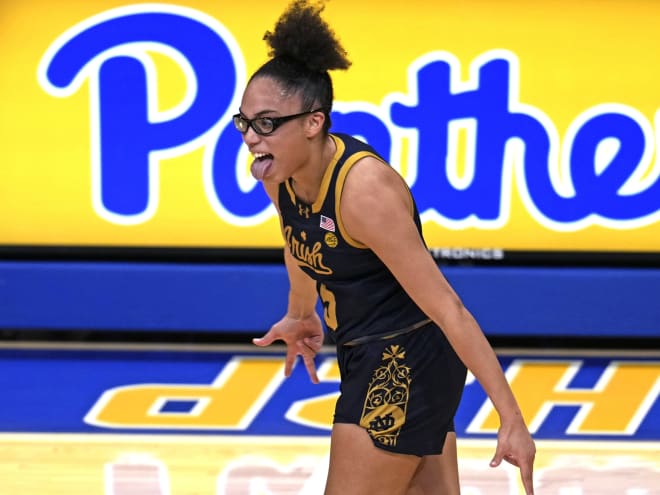 Miles goes the distance to help No. 2 Notre Dame WBB to road win at Pitt